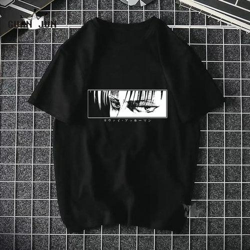 Harajuku Attack On Titan Unisex T Shirts Tees Shirt - RAVARCAM APPAREL