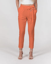 Couleur Women's Belted Tapered Pants - RAVARCAM APPAREL