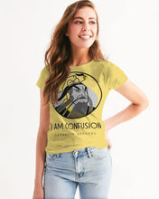 Gold conficius Women's Tee - RAVARCAM APPAREL