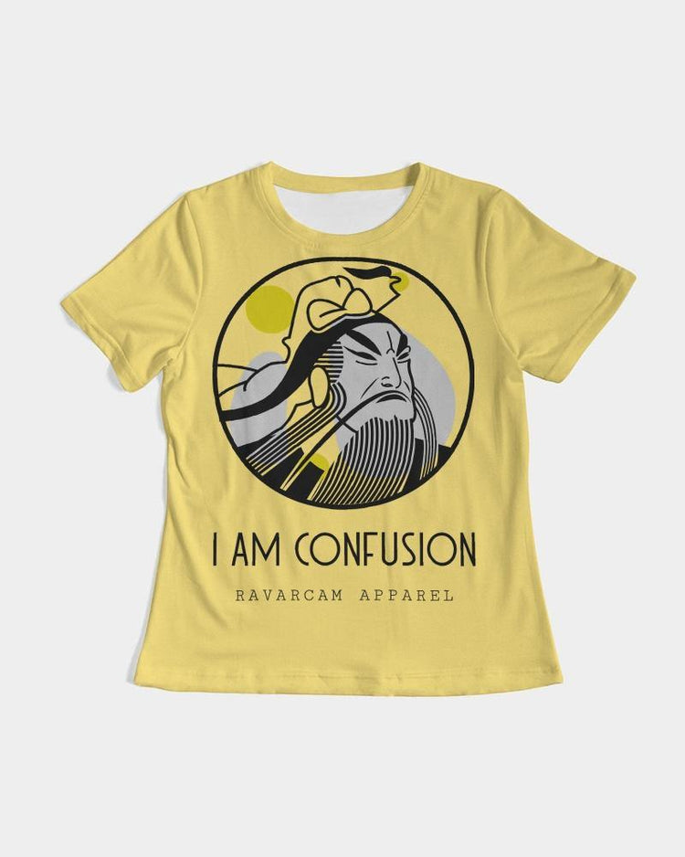 Gold conficius Women's Tee - RAVARCAM APPAREL