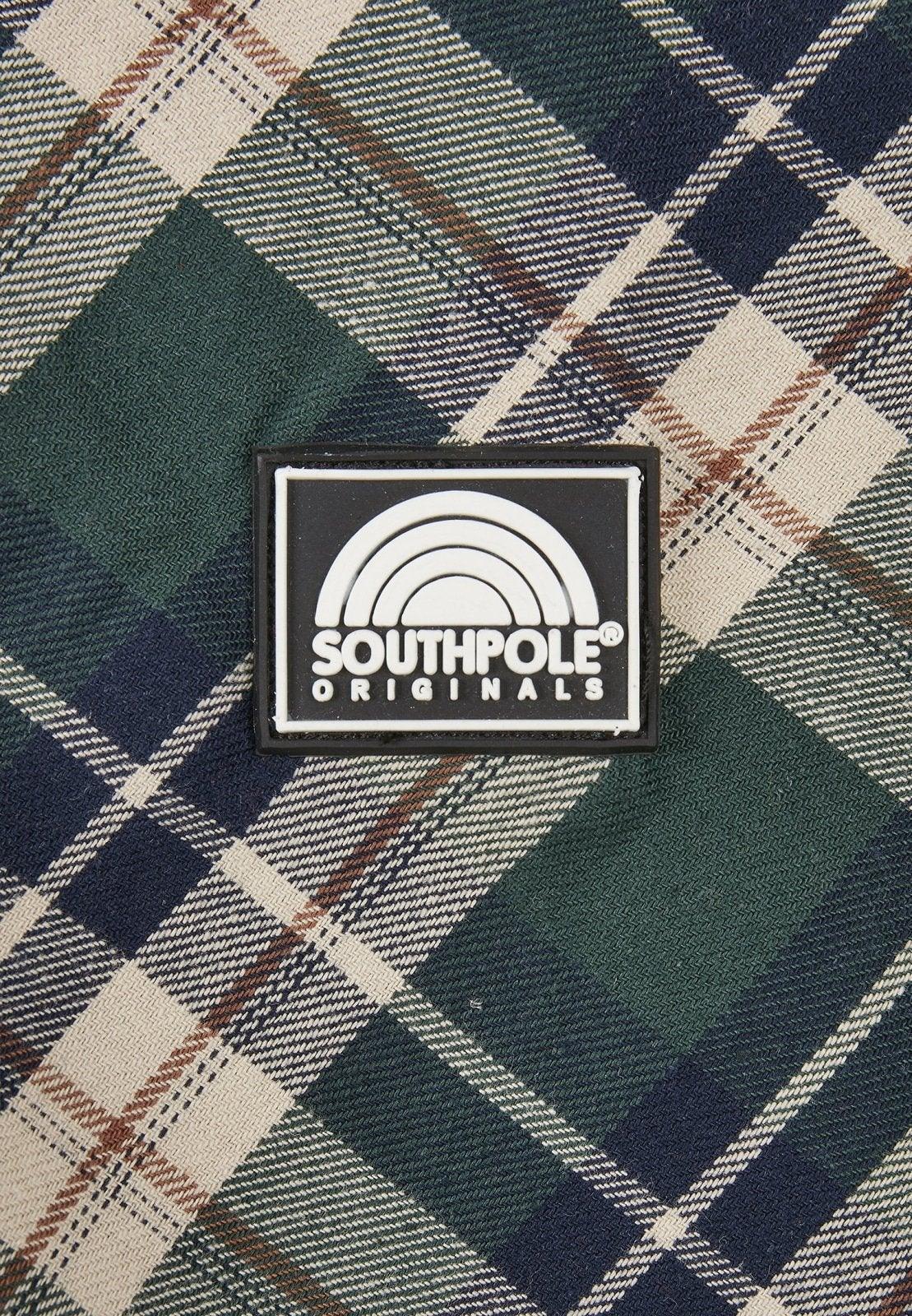 Green Southpole Check Flannel Shirt - RAVARCAM APPAREL