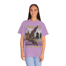 PURPLE BRONZE WORLD AT WAR Unisex Garment-Dyed T-shirt - RAVARCAM APPAREL
