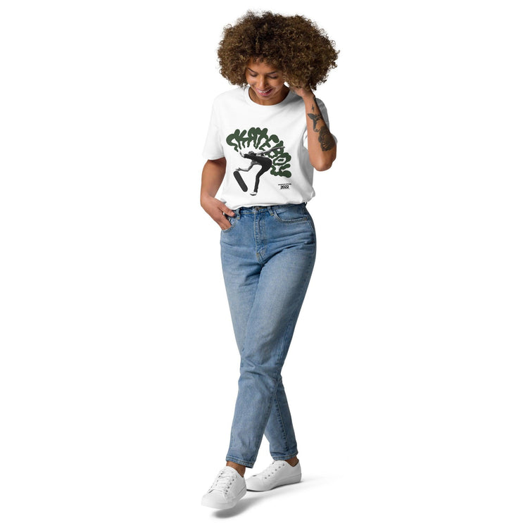 Skateboy Unisex organic cotton t-shirt - RAVARCAM APPAREL